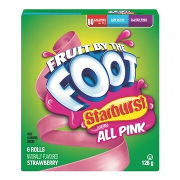 Starburst - Fruit By The Foot Starburst All Pink 128 Gramm