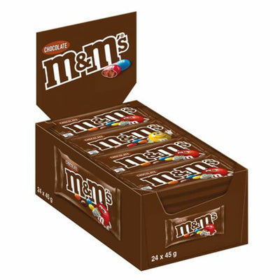 M&Ms - Chocolate 45 Gram 24 Pièces (import)