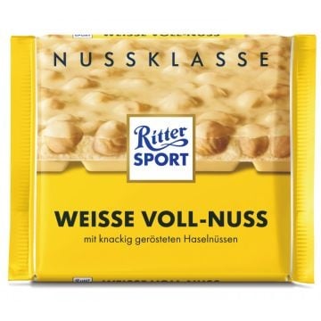 Ritter Sport - Weiße Voll-Nuss 100 Gramm