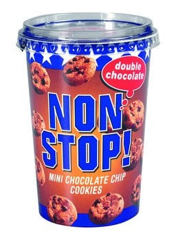 Nonstop! Double Chocolate Mini Chocolate Chip Cookies 125 Gram 8 Stück