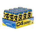 C4 - Energy Drink Zero Sugar Frozen Bombsicle 330ml 12 Blikjes