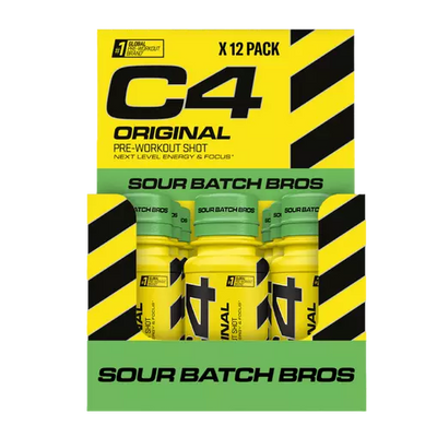 C4 - Energy Shot Sour Batch Bros 60ml 12 Stück