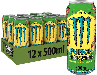Monster - Rio Punch 500ml 12 Dosen