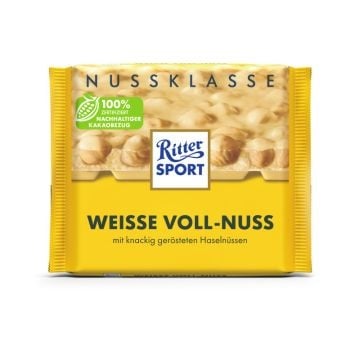 Ritter Sport - Weiße Voll-Nuss 100 Gramm