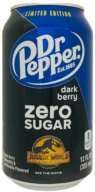 Dr Pepper - Fruits Noirs Zéro Sucre 355 ml
