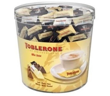 Toblerone - Mix Box 904 Gram +/- 113 Stück