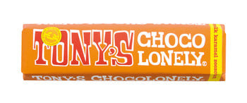 Tony's Chocolonely - Karamel Zeezout 47 Gram 35 Stück