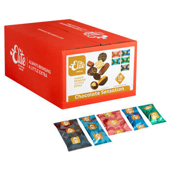 Elite - Koek Mix Schokolade 120 Stück