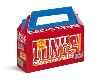 Tony's Chocolonely - Rainbowpack Classic 3-Pack 8 Pièces