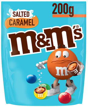M&M's - Salted Karamel 200 Gram 11 Stuks