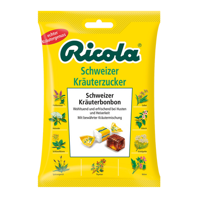 Ricola - Schweizer Kräuterzucker 75 Gramm (zuckerfrei)