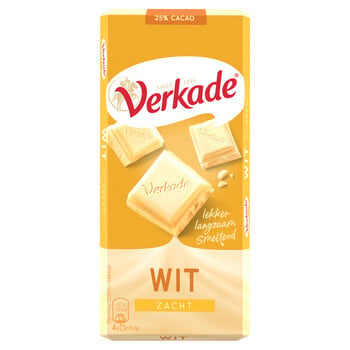 Verkade - Wit 111 Gram 12 Stuks