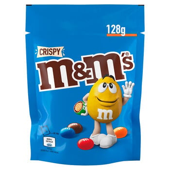M&M's - Crispy 128 Gram 12 Stück