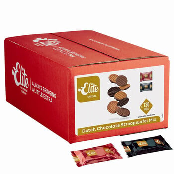 Elite - Schokolade Stroopwafel Mix 120 Stück