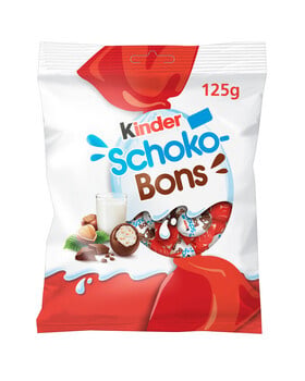 Kinder - Schokobons 125 Gram 8 Stück