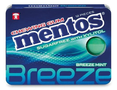 Mentos Breeze Mint  Suikervrij 12 Pièces*