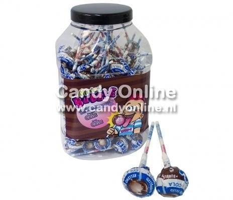 Fiesta Mister Bubble Gum Lolly's Cola 100 Stück