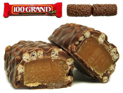 Nestlé 100 Grand Schokoriegel, 42,5 Gramm