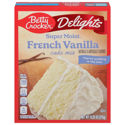 Préparation pour gâteau blanc extra moelleux Betty Crocker - 375 grammes
