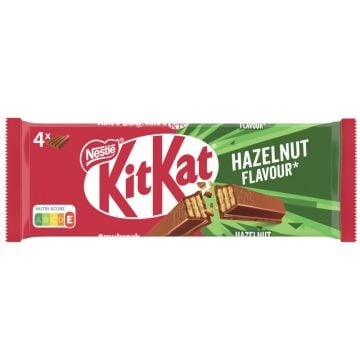 Kit Kat - Noisette, paquet de 4 (4 x 41,5 grammes)