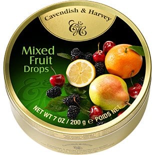 Cavendish En Harvey Mixed Fruit Lakritzs 200 Gram