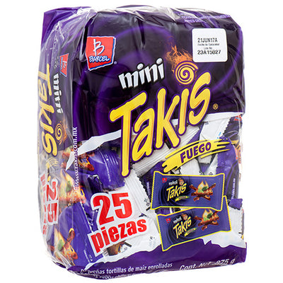Takis -Fuego Mini 35 Gram 25 Stück