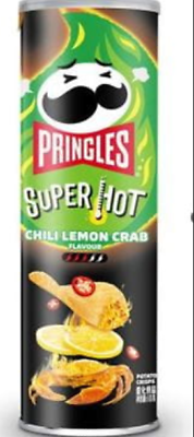 Pringles - Crabe au citron et piment (Chine) 110 grammes