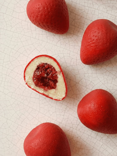 Aardbei extra weergave
