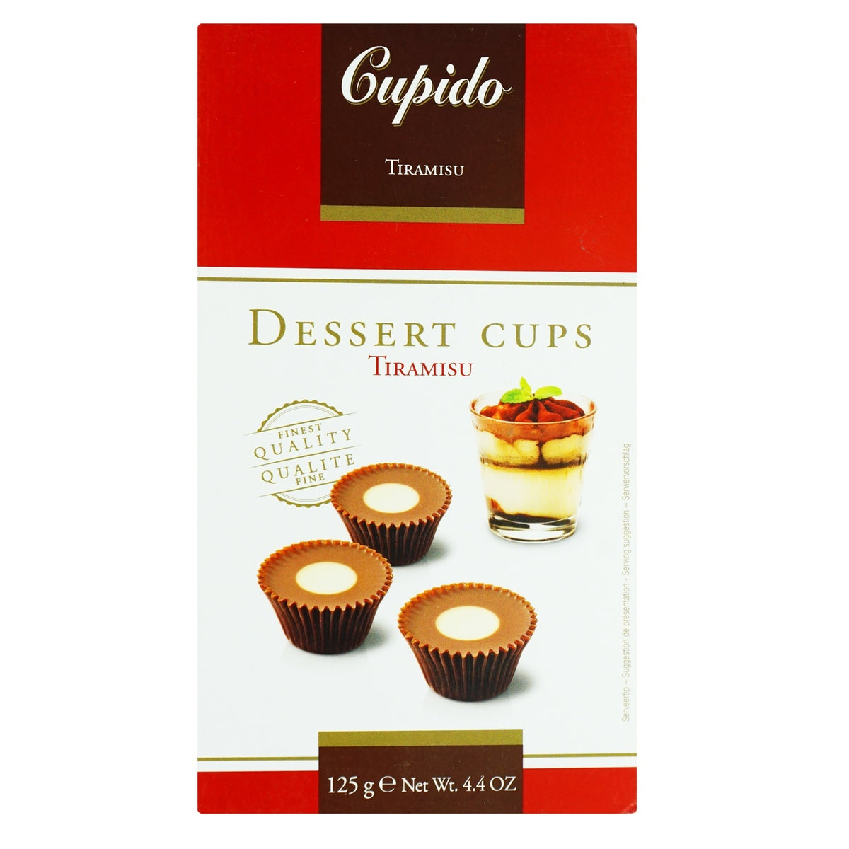 Cupido - Café Cups Tiramisu 125 Gram
