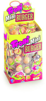 Trolli - Mini Hamburger 10 Gram 80 Pièces
