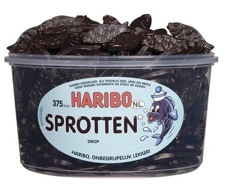 Haribo Silo Drop Sprotten 375 Stuks