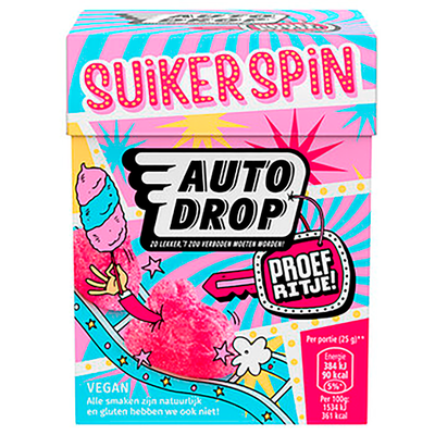 AutoLakritz - Proefritje Suikerspin 275 Gram
