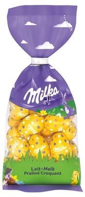 Milka - Eiermilch-Pralinen-Knusper 100 Gramm