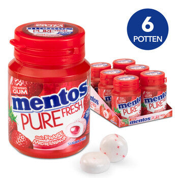 Mentos - Pure Fresh Strawberry 6 Stück