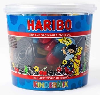 Haribo - Kindermix 650 Gram 6 Pièces