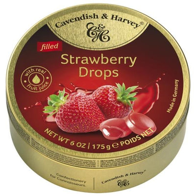 Cavendish & Harvey - Strawberry Lakritzs 175 Gram