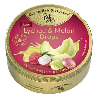 Cavendish & Harvey - Litchi & Melon 175 grammes