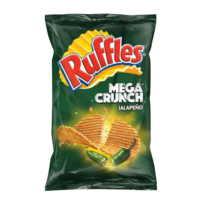 Ruffles - Mega Crunch Jalapeno 48 grammes