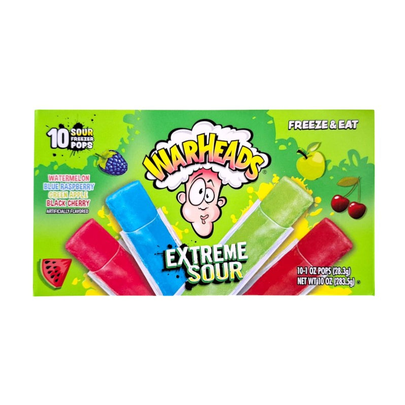 Warheads - Freezer Pops 283 Gram