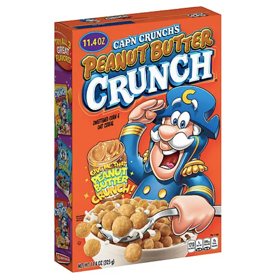 Céréales au beurre de cacahuète Cap'n Crunch - 325 grammes