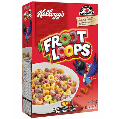 Kellogg's - Froot Loops 345 Gramm