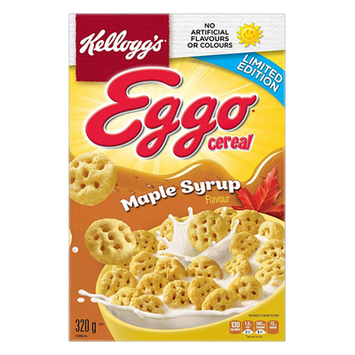 Kellogg's - Eggo Ahornsirup-Müsli 320 Gramm