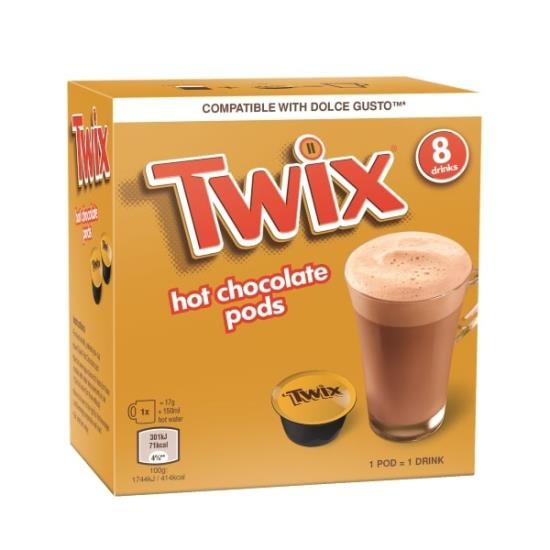 Dolce Gusto - Twix Chocolate Pods 8 Pièces