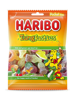 Haribo -  Tangfastics 75 Gram 28 Pièces