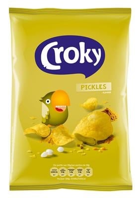 Croky - Chips et cornichons 100 grammes