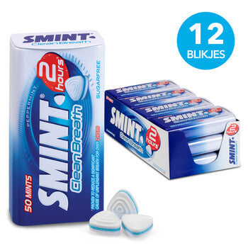 Smint - Clean Breath Peppermint 12 Dosen a 50 Mintjes