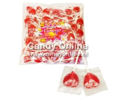 Fun Hart Lollies 8 Pièces