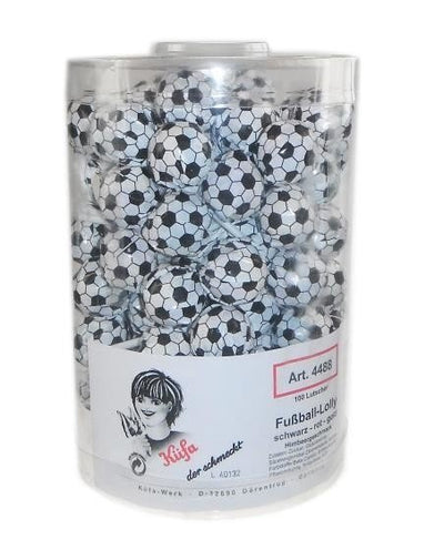 Voetbal Lollies (rond) 8 Pièces