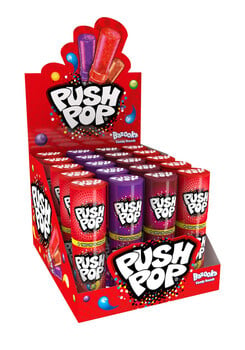 Bazooka - Push Pop 20 Stuks