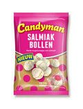 Candyman - Salmiak Bollen 125 Gram 12 Stuks